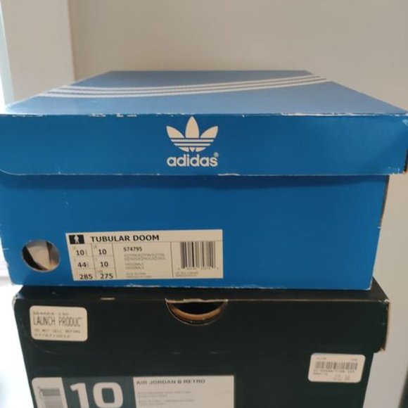 ADIDAS TUBULAR DOOM SIZE 10.5 WORN 1X - Picture 7 of 12